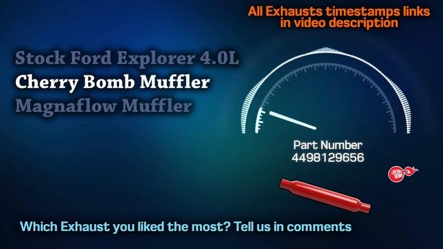 Ford Explorer Exhaust Sound 4.0L V6 ? Muffler Delete,Straight Pipe,Magnaflow,Flowmaster,Upgrade+ смотреть онлайн