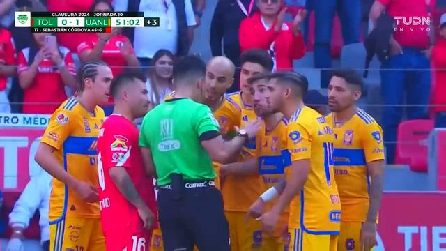 Resumen y goles | Toluca 2-1 Tigres | CL2024 - Liga Mx J10 | TUDN смотреть онлайн