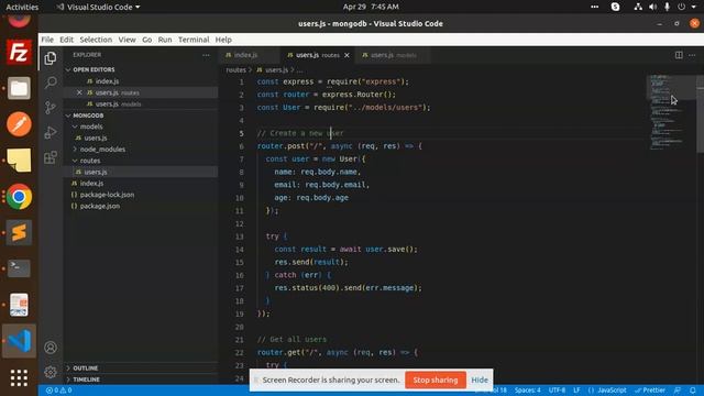 MongoDB Tutorial in Hindi #16 Fetch data from MongoDB Using Mongoose смотреть онлайн