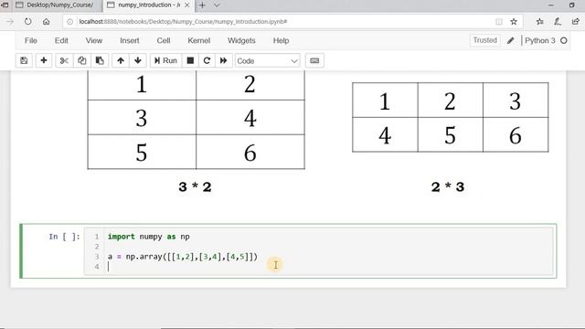 Video 6 : Reshaping The Array Objects смотреть онлайн