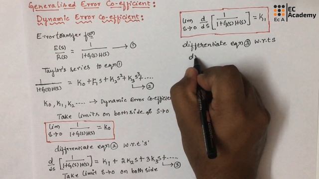 #171 Dynamic Error coefficients(Generalised Error Coefficients)&Generalised error series||EC Academ смотреть онлайн