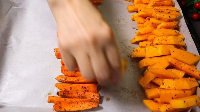 I cut everything and put it in the oven! Very tasty baked vegetables. Fast and delicious. смотреть онлайн