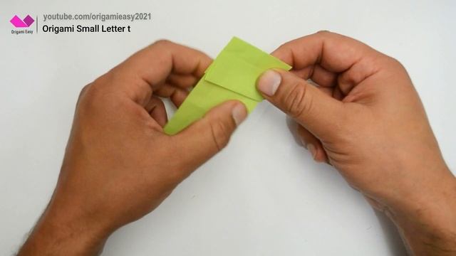Origami Small Letter t смотреть онлайн