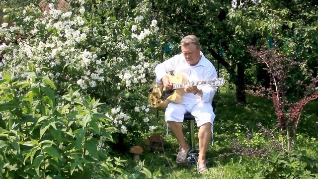Вальс "Под небом Парижа" (Sous le ciel de Paris). Сергей Денисов (гитара). смотреть онлайн