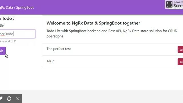 SpringBoot NgRx Data / Bootstrap 4 смотреть онлайн