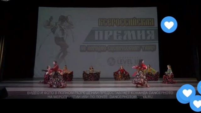 Всероссийская премия по народно-сценическому танцу в КЗ Измайлово, 26.03.2023. Цыганский танец. смотреть онлайн
