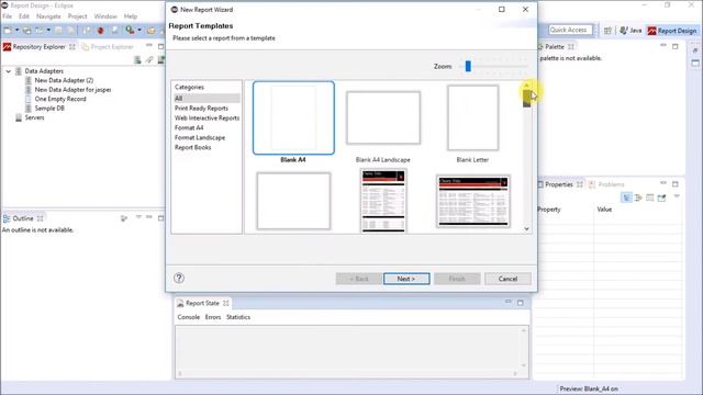 Jasper part 2- Creating new report смотреть онлайн