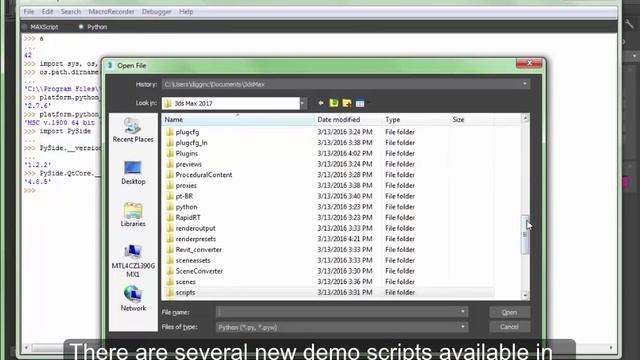 H.R. Cad Centre : Python Enhancements in 3ds Max 2017 YouTube 720p смотреть онлайн