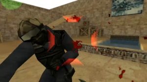Веселье в CS 1.6 - достал нож, режь!!!