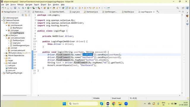 Part 2 || Page Object Model || Selenium automation framework смотреть онлайн