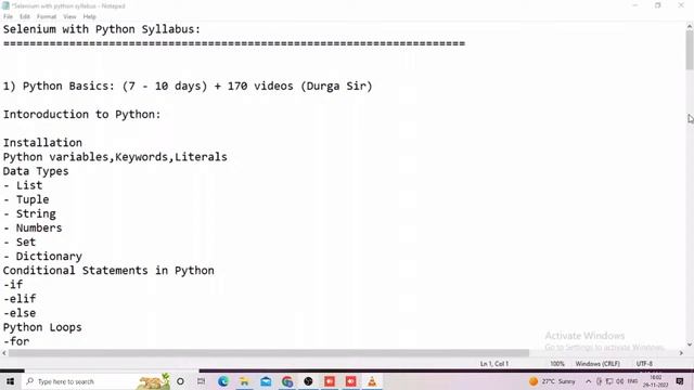 SELENIUM with PYTHON by Mr. Nikhil Raju Sir смотреть онлайн