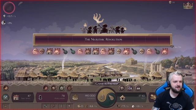 Ускоряем развитие человечков - Microcivilization. Стрим