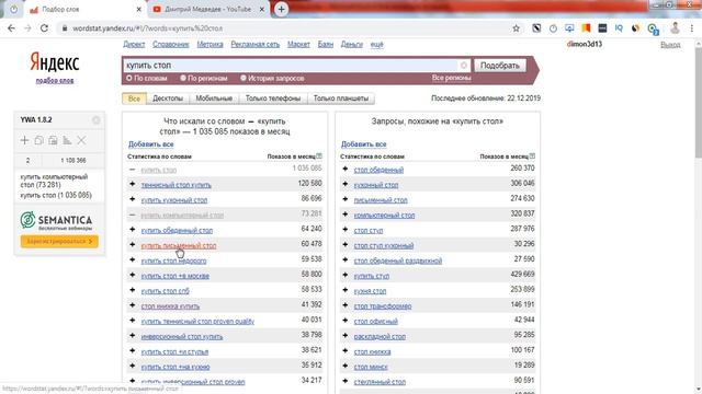 Расширение Yandex Wordstat Assistant для Яндекс Вордстат- Упрощаем работу // 16+ смотреть онлайн