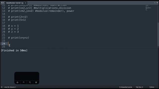 Python Programming Basics: Variables, Strings, and Numbers | Tutorial 1 for Beginners смотреть онлайн