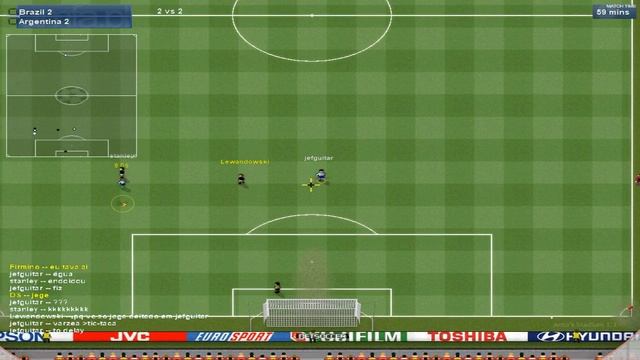 Netsoccer 2 - Treino Aleatório - Jefguitar смотреть онлайн