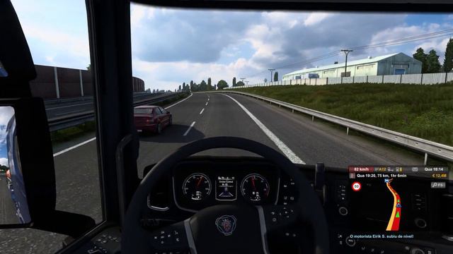 EURO TRUCK SIMULATOR 2 - 154 KM / CONTROLE DE XBOX ONE смотреть онлайн