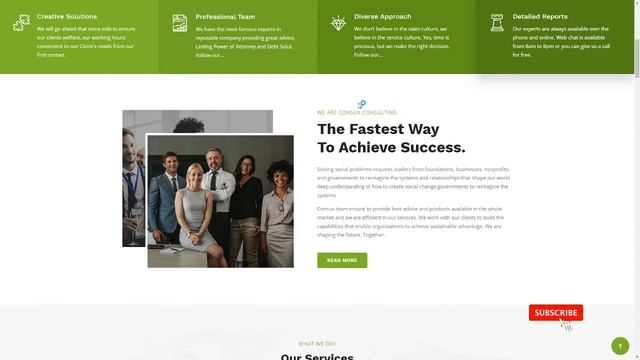 Consux - Business Consulting WordPress Theme Denis Kyo смотреть онлайн