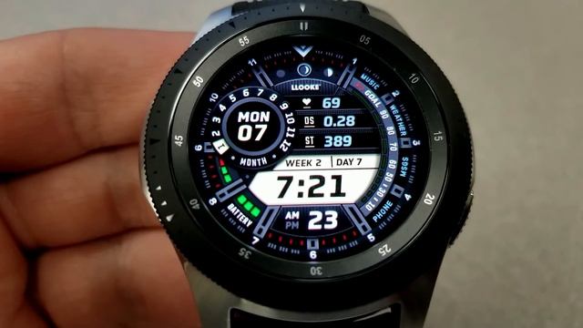 Samsung Galaxy Watch/Gear Watch Faces by LLOOKE - FREE Coupon Giveaway Contest! смотреть онлайн