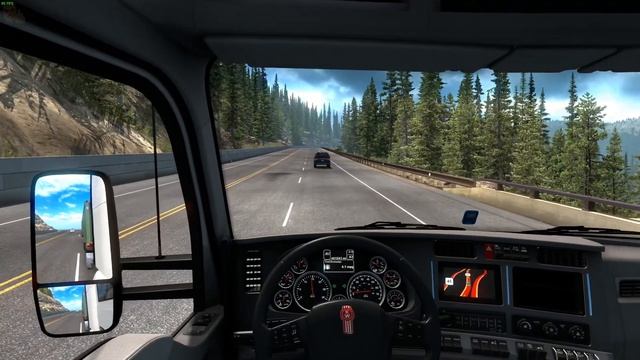 Steamboat Springs to Denver - Up and Away - Kenworth T680 - American Truck Simulator 1.39 смотреть онлайн