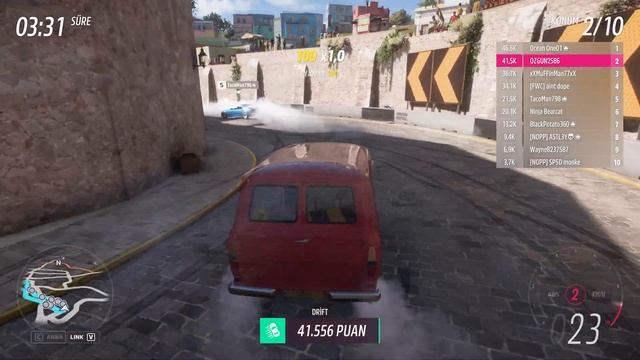 Çiçek Abbas İle Online Drift Şampiyonası - Forza Horizon 5 - 1965 Ford Transit Drift Modifiyesi смотреть онлайн