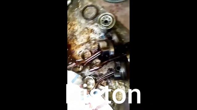 Mitsubishi outlander Engine parts. Engine overhauling. смотреть онлайн