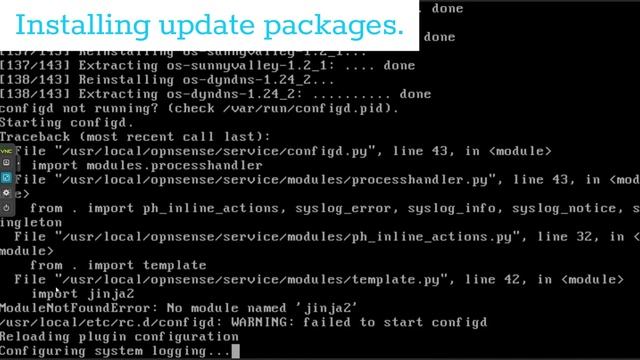 How to Perform Major Upgrade on OPNsense from Console-CLI смотреть онлайн