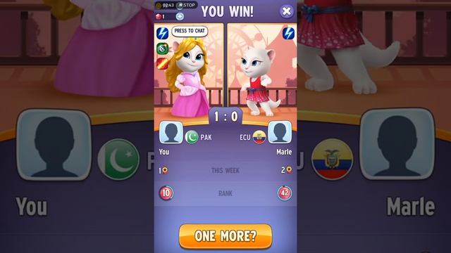 Talking Tom Bubble Shooter Between Countries Angela Gameplay Android. смотреть онлайн