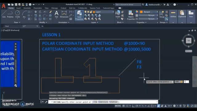 AutoCAD 2021 Tutorial Lesson 1 - English | AutoCAD 2021 Tutorial Series in English смотреть онлайн