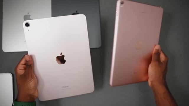 iPad Air M1 All Colors: Purple, Blue, Pink, Starlight & Gray Comparison смотреть онлайн