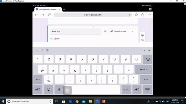 Google Forms on Mobile | Google Form Quiz from Mobile | Google Forms on Mobile| Online Test смотреть онлайн