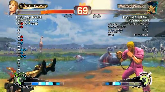 ANBU Ultra Street Fighter IV battle: Cody vs M. Bison BODIED смотреть онлайн