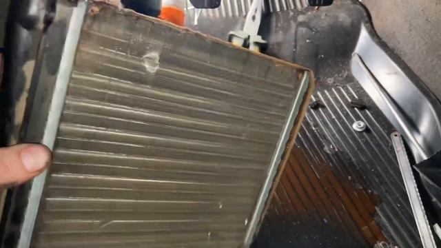Самая простая замена радиатора печки на Калина смотреть онлайн