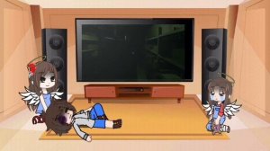 Реакция персонажей из какой-то красный холодильник на Валеру гостера| реакция персонажей на Валеру