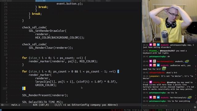 Coding Bézier Curves — Day 1 смотреть онлайн