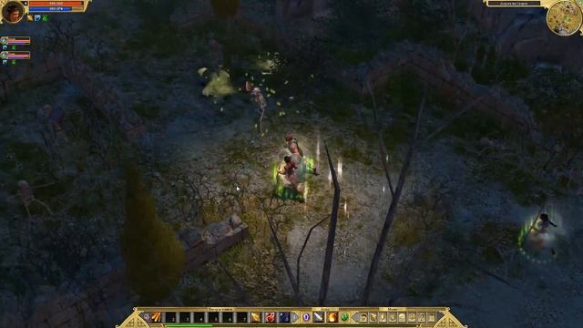Titan Quest: Immortal Throne, втроем по сети смотреть онлайн