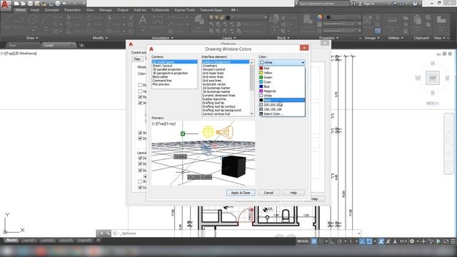 Como Trocar a Cor de Fundo no AutoCAD!! - Série Dominando o AutoCAD 2019 #08 смотреть онлайн