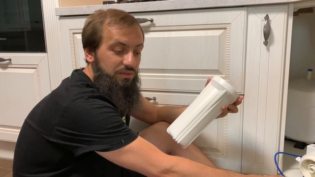 ЗАМЕНА ФИЛЬТРОВ И МЕМБРАНЫ В СИСТЕМЕ ОБРАТНОГО ОСМОСА ATOLL H2O