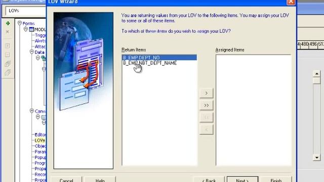 Oracle Forms 11g - Creating and Displaying an LOV смотреть онлайн