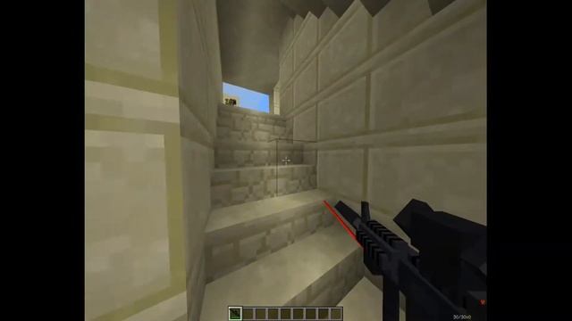 Я построил карту Sandstone из стандофф 2 в майнкрафт! смотреть онлайн