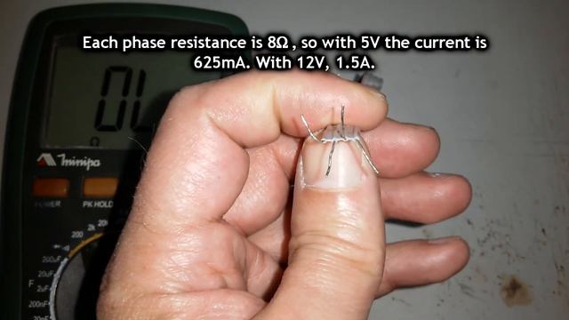 Recycled Epson EM-400 Stepper Motor Controlled By Arduino Using DPDT Relays