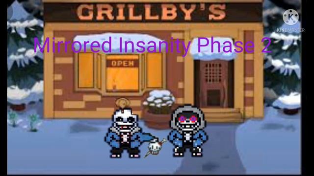 mirrored insanity Dust sans phase 2 in Bonetale skin смотреть онлайн