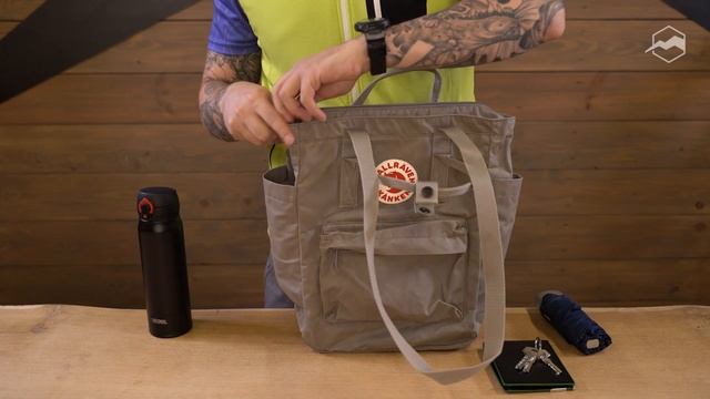 Сумка Fjallraven Kanken Totepack Fog. Обзор за 60 секунд смотреть онлайн