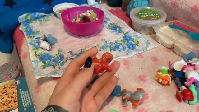 Утро и Новости, разбираем игрушки сквиши собачек