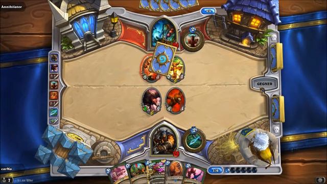 Hearthstone BETA carMa vs Annihilator Master League смотреть онлайн