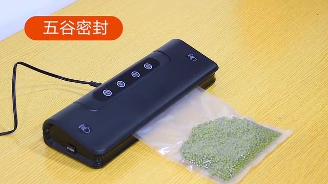 Automatic Vacuum Sealer for Household Food Preservation, with Food Grade Vacuum Bags смотреть онлайн