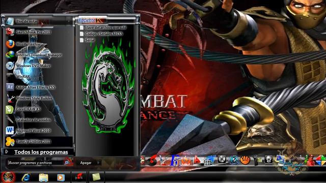 tema de mortal kombat.wmv para windows 7 смотреть онлайн