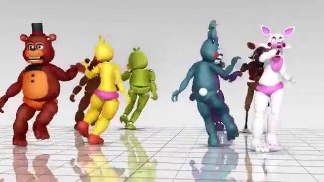 Танец новых и старых анимотроников смотреть онлайн