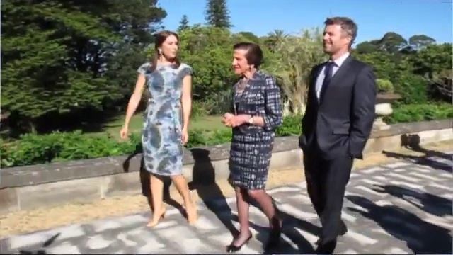 Kronprinsesse Mary og kronprins Frederiks første dag i Australien смотреть онлайн