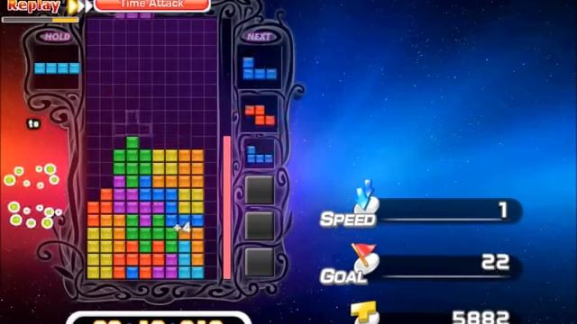 Tetris Showcase - Time Attack Sprint in 26s w/PC Ending! (by M.Bison) смотреть онлайн