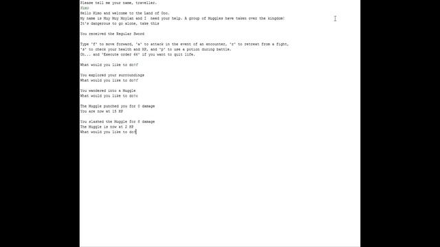 Python Text-Based RPG Project смотреть онлайн